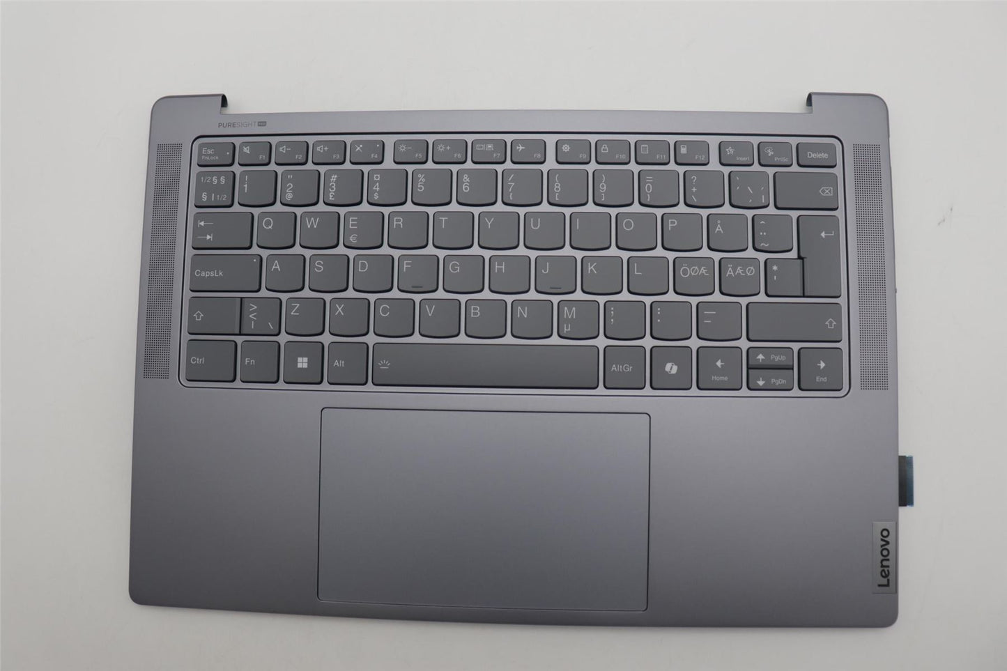 Lenovo UpperCase ASM NORDIC H 83E3 LG PST 5CB1N90793