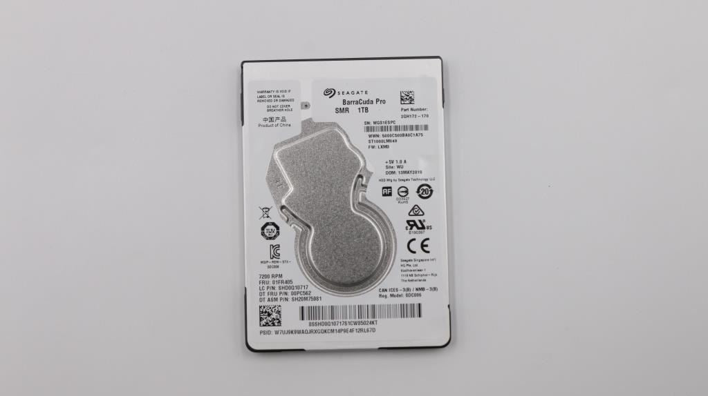 Lenovo 00PC562 HDD Storage,HDD,1T,7200,7mm,SATA,ST