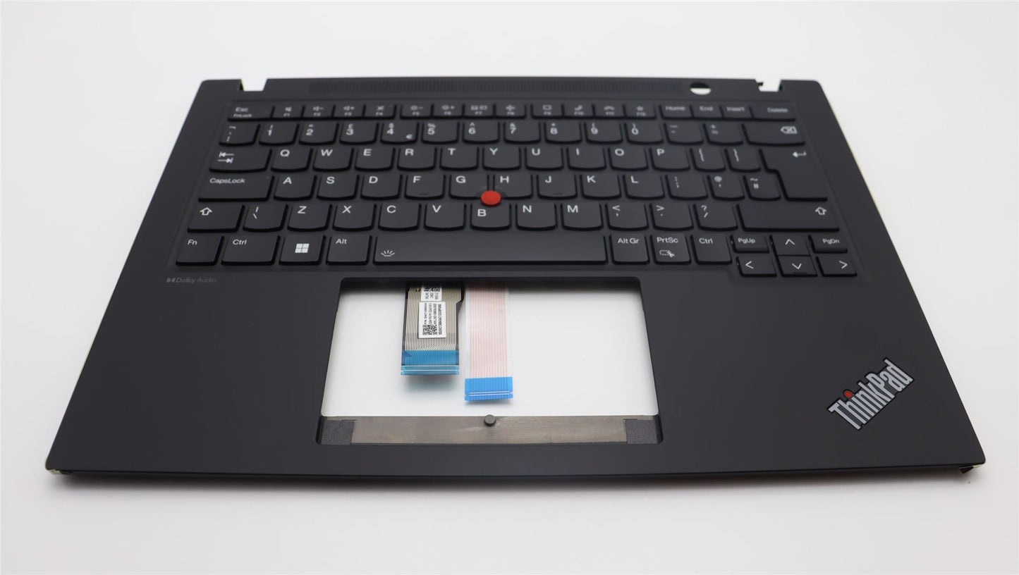 Lenovo ThinkPad T14s Gen 4 Keyboard Palmrest Top Cover UK Black 5M11L59421