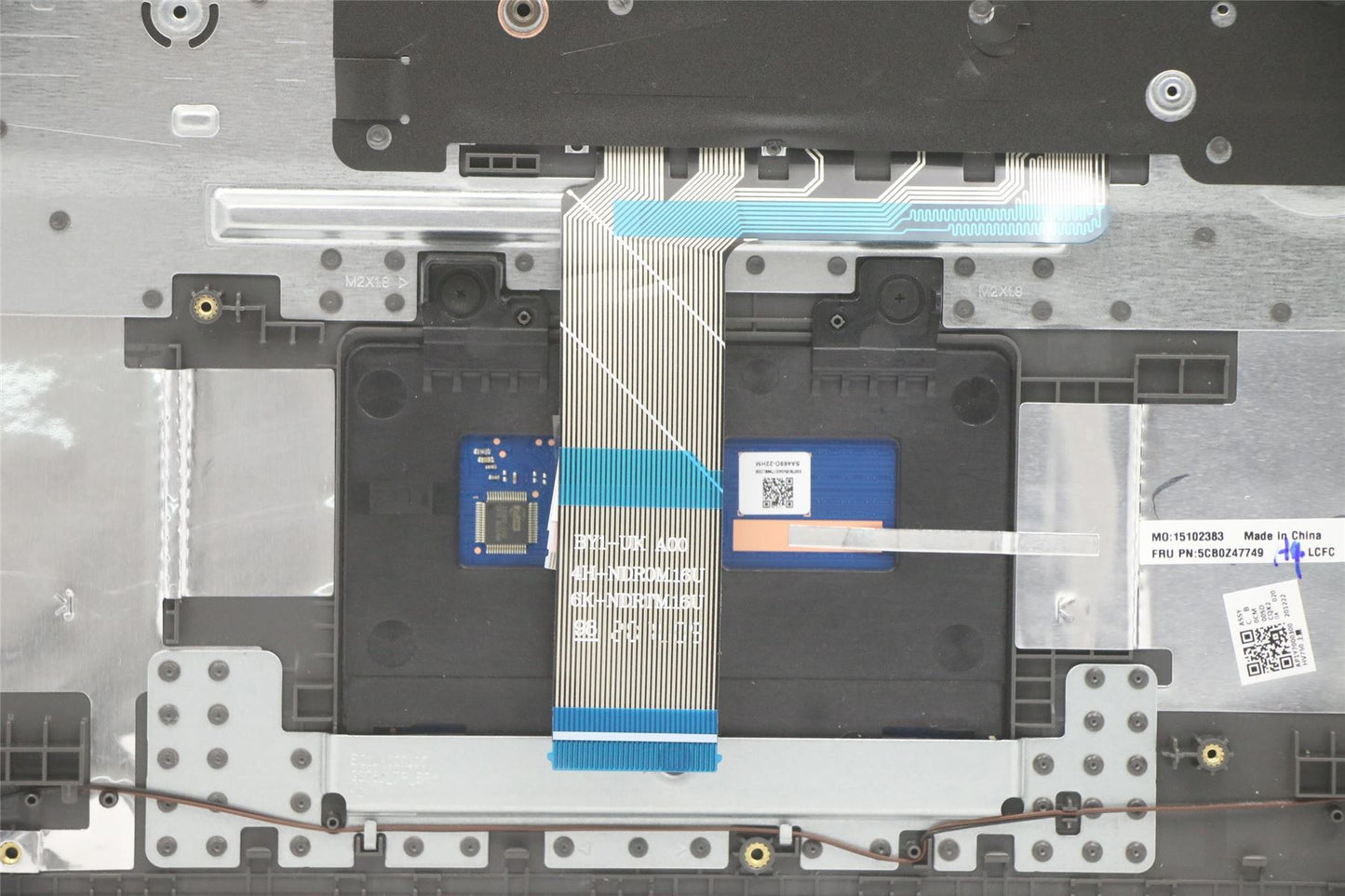 Lenovo Upper Case ASM_FR L82GX NFPIGDIS 5CB0Z47749