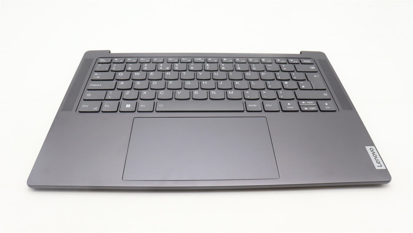 Lenovo Yoga 7 14ARP8 Palmrest Cover Touchpad Keyboard UK Storm Grey 5CB1L50296