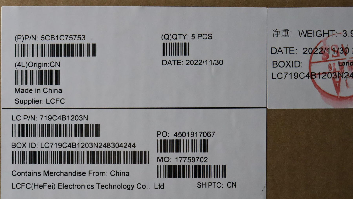 Lenovo IdeaPad 3-17ALC6 Keyboard Palmrest Top Cover Portuguese Grey 5CB1C75753