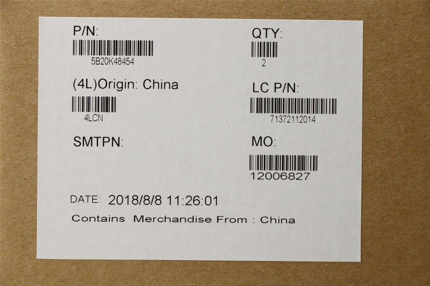 Lenovo 5B20K48454 MB L 80MK WIN I7-6500 16G
