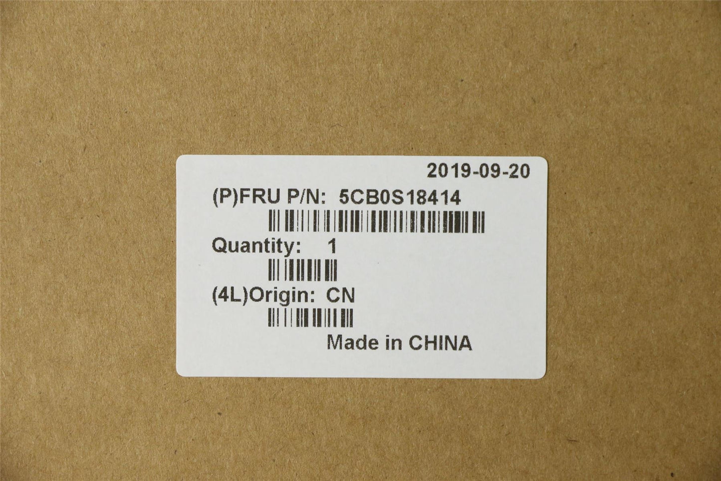 Lenovo Upper Case C81N7 PG NBLKB_LATIN 5CB0S18414