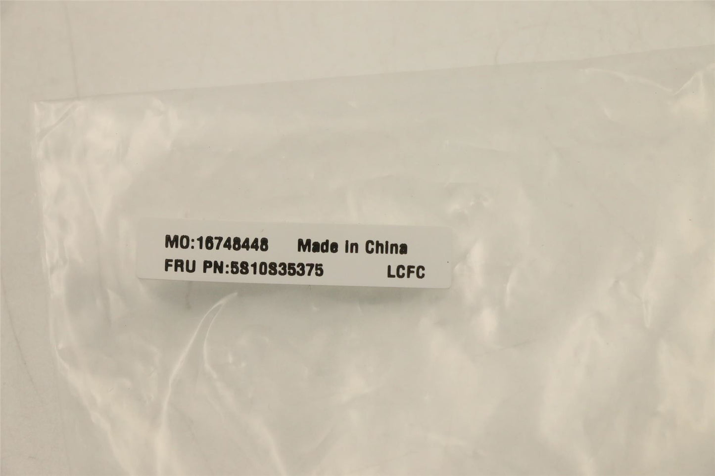 Lenovo SCREW SCREWL82RF 2.0D4L3.8D0.3T SUSPVDBK 5S10S35375