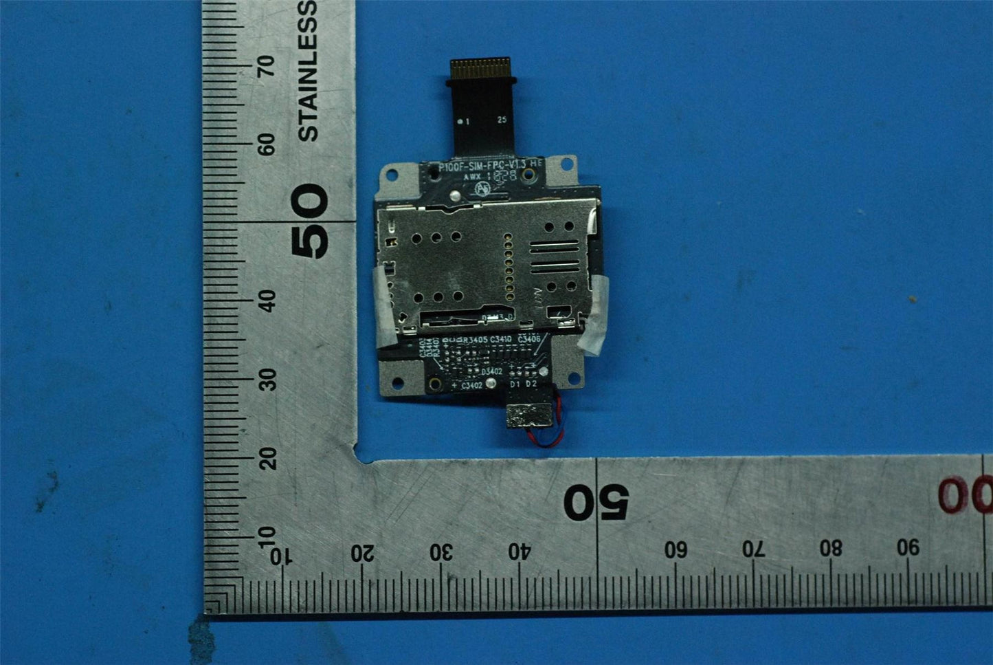 Lenovo TAB P10 / Smart P10 SIM-Kartenleser-Unterplatine 5F78C12061