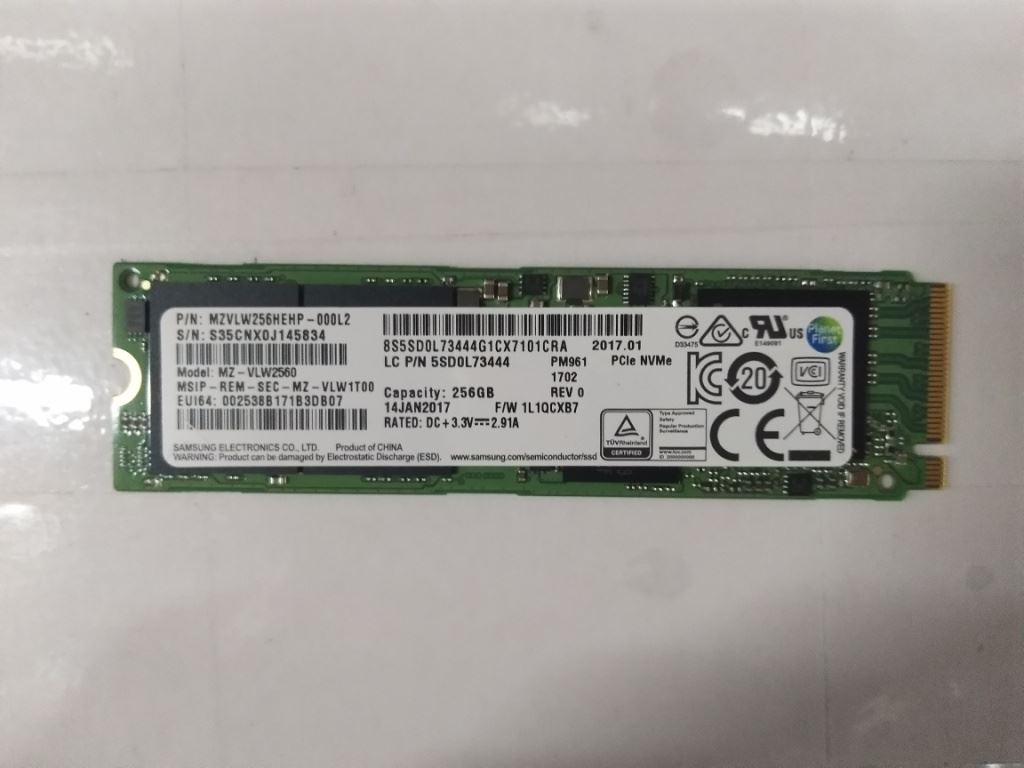 Lenovo Legion 5P-15ARH05H 5-17IMH05H 5-17IMH05 Solid State Drive SSD 00JT096