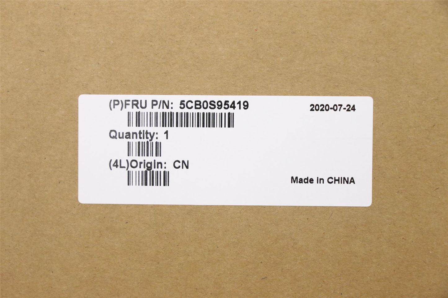Lenovo FRU COVER D_COVER_HC_SUB_ASSY 5CB0S95419