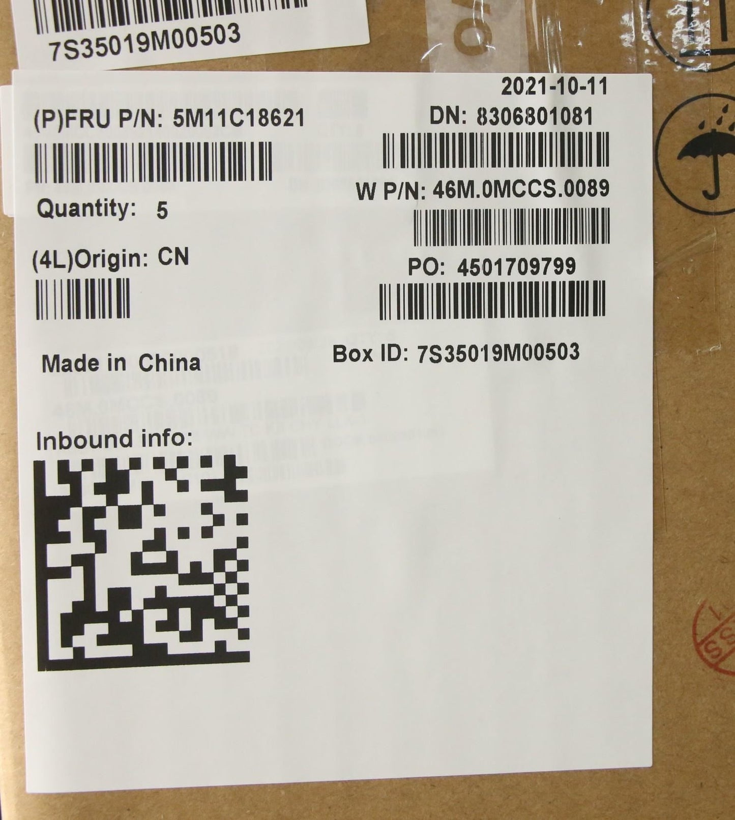 Lenovo WW C-Cvr+TC KB ASM,CHY 5M11C18621