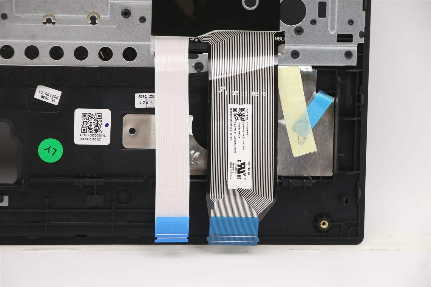 Lenovo MECH_ASM KB C ENG(PMX)PT FP US BK 5M11A38409