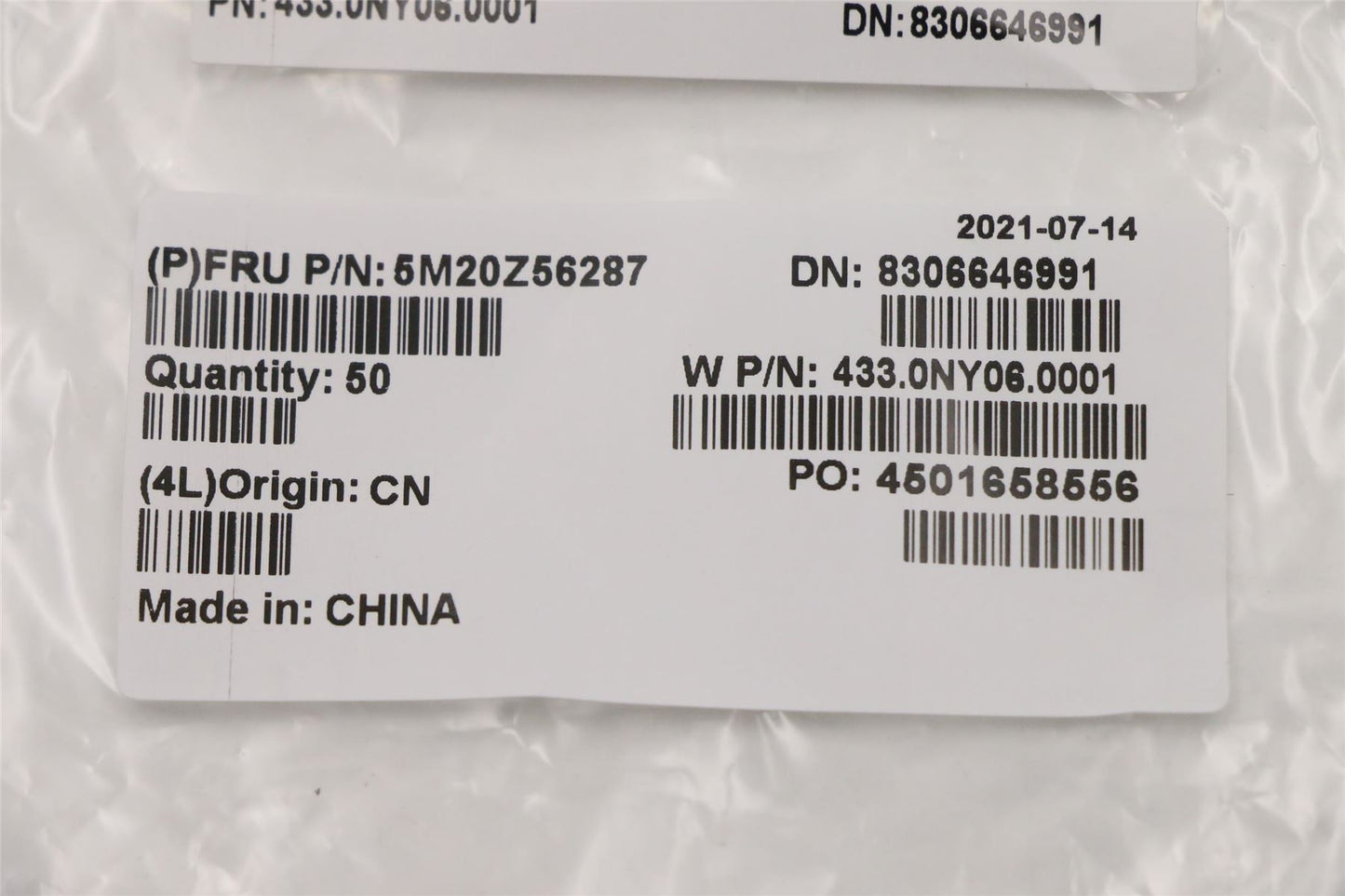 Lenovo ThinkPad 300w Gen 3 Sim Card Tray Black 5M20Z56287