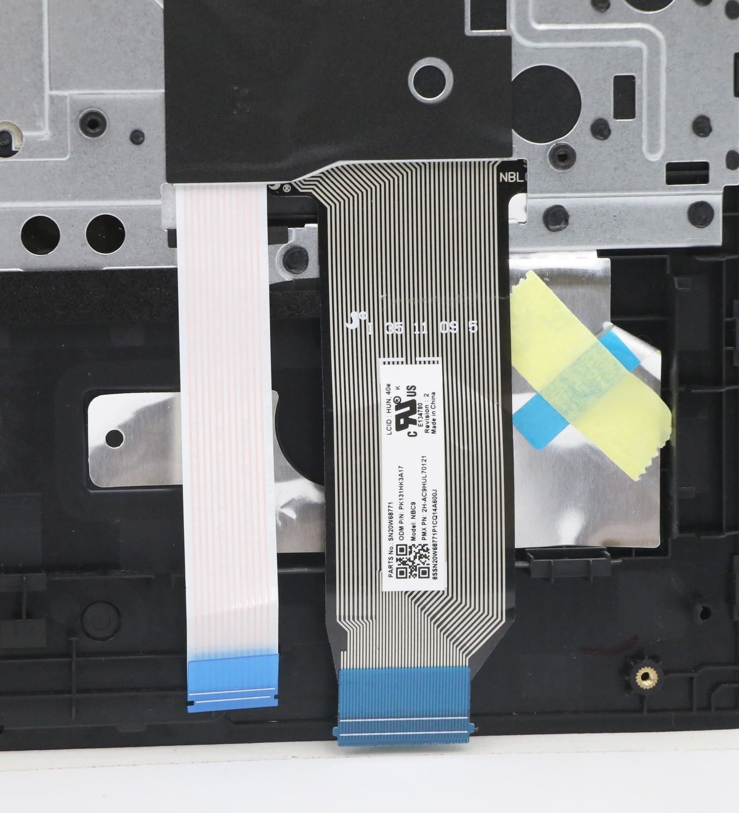 Lenovo MECH_ASM KB HUN(P)UK BK 5M11A35678