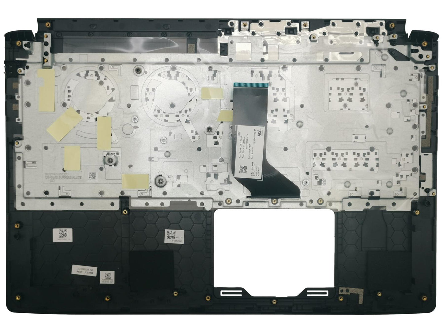 Acer Aspire A315-53 A315-53G Handauflagenabdeckung Tastatur Französisch Schwarz 6B.H48N2.017