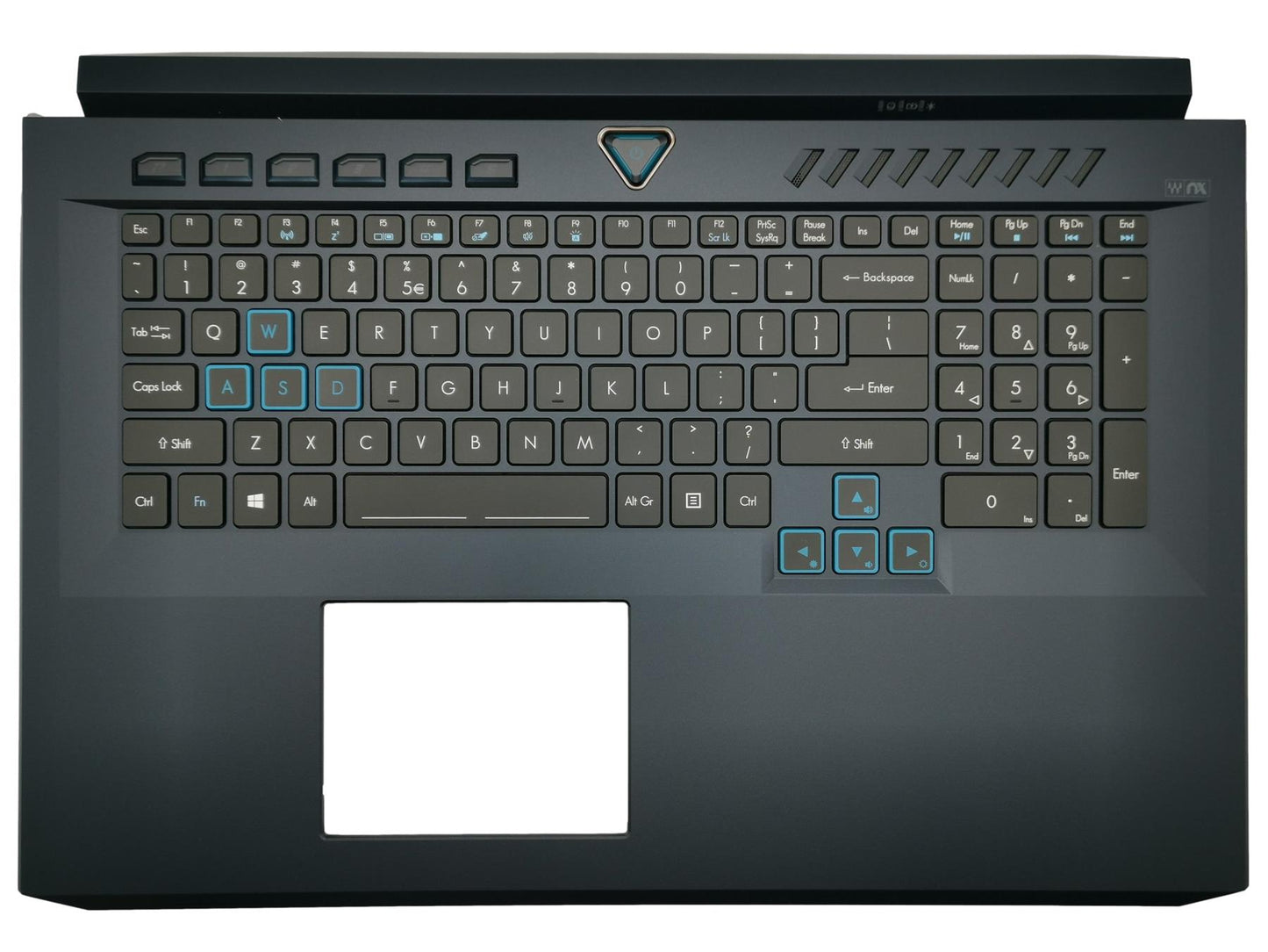 Acer Predator Helios PH517-51 Handballenauflage-Tastatur, schwarze Hintergrundbeleuchtung, 6B.Q3NN7.030