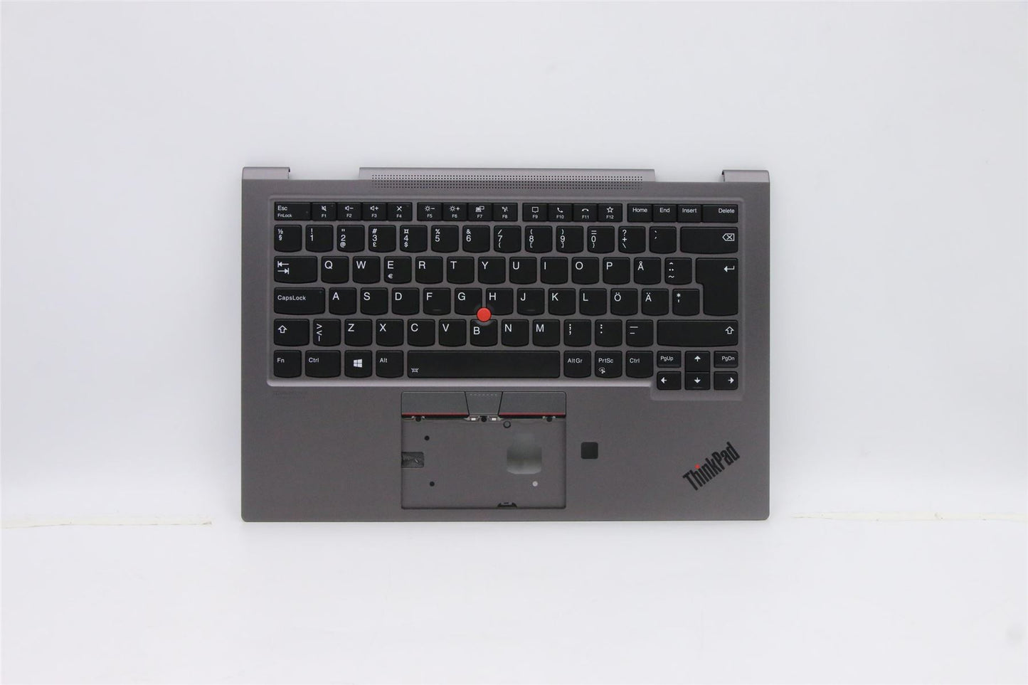 Lenovo ThinkPad X1 5th Gen Keyboard Palmrest Top Cover Iron Grey 5M10Z37124