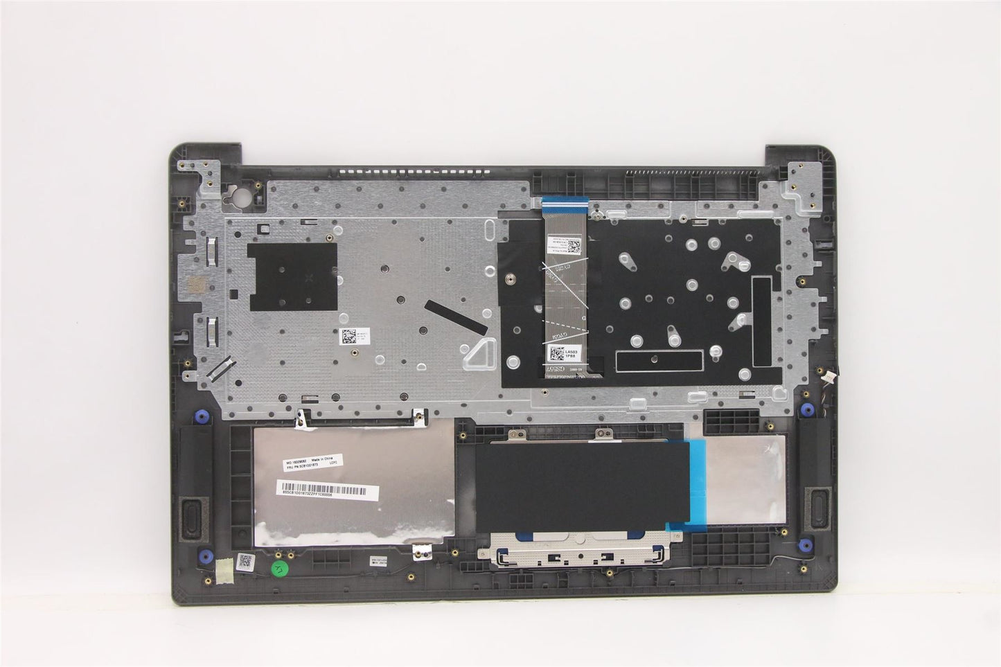 Lenovo V17 G2 ITL Palmrest Cover Touchpad Keyboard UK Iron Grey 5CB1D01873