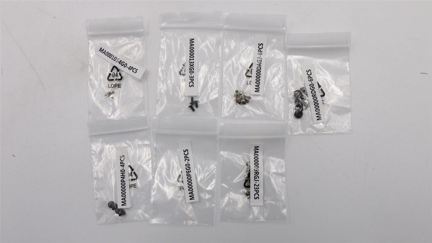 Lenovo ThinkPad L480 Screw Screws Kit 01LW342
