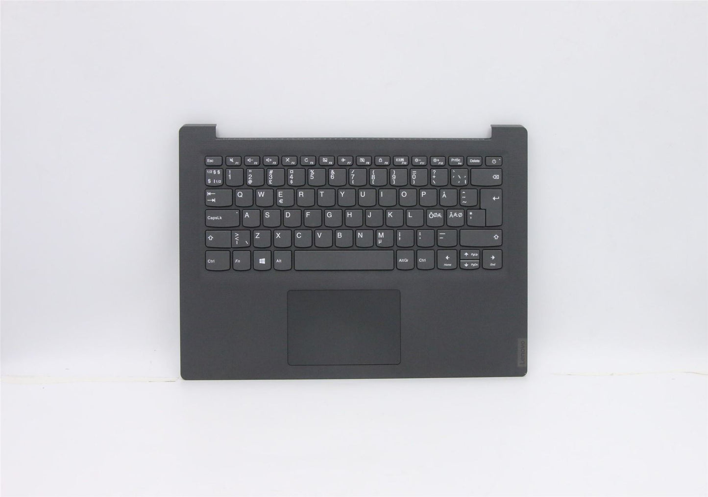 Lenovo V14-IKB Palmrest Touchpad Cover Keyboard Nordic Grey 5CB0W44518