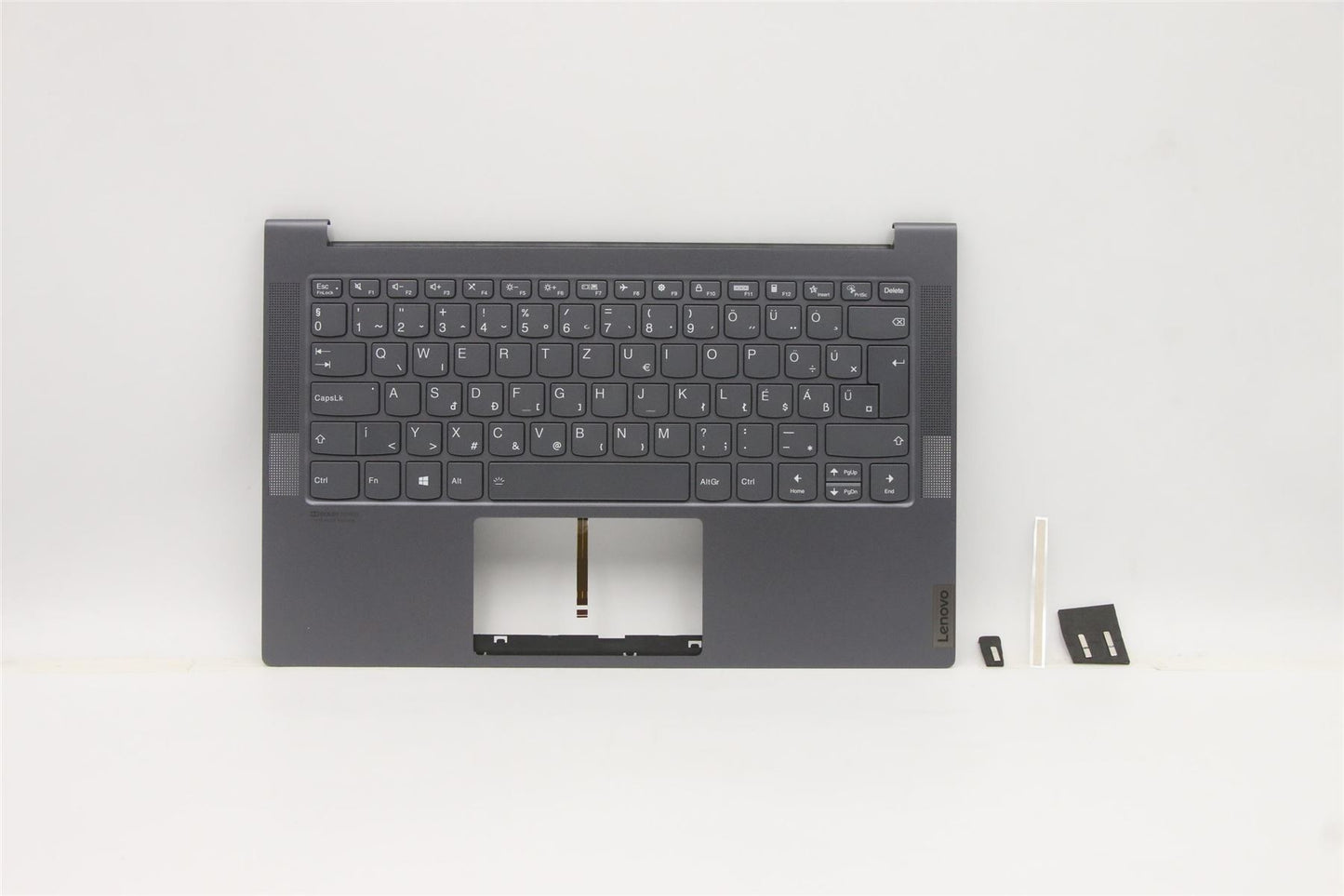Lenovo IdeaPad 7 14ITL05 Keyboard Palmrest Top Cover Hungarian Grey 5CB1B05295