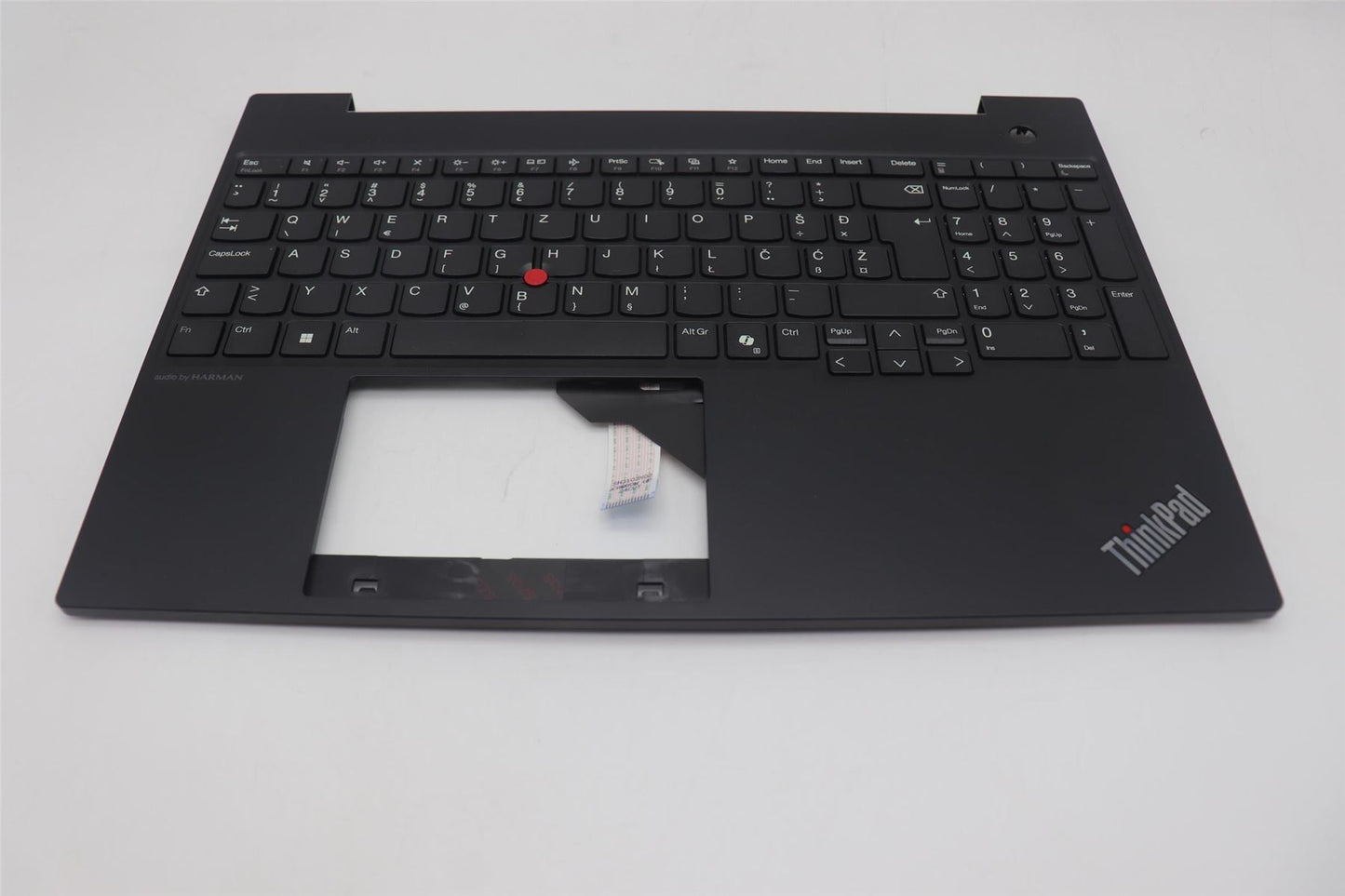 Lenovo MECH_ASM FRU KBD CCV SLV (PMX) UK BK 5M11N99787