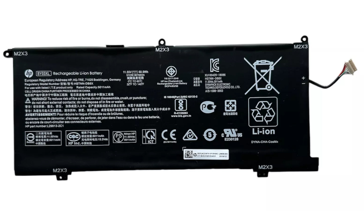Genuine HP Chromebook 15-DE 14-DA Battery Power Supply L29959-005