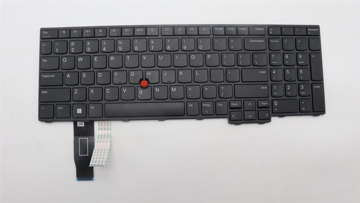 Lenovo ThinkPad P16v Gen 1 L15 Gen 4 T16 Gen 2 Keyboard 5N21K05041