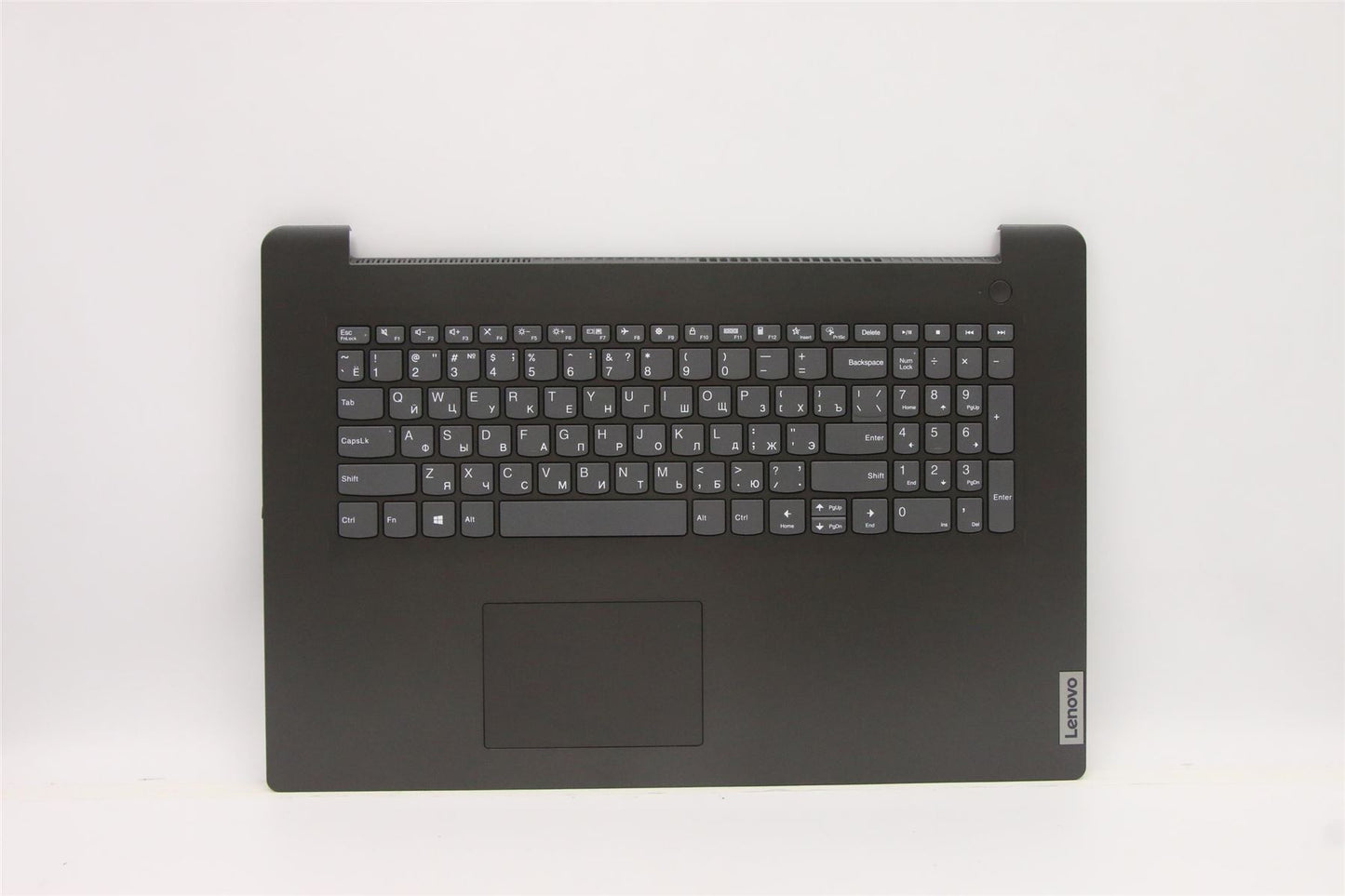 Lenovo V17 G2 ITL Palmrest Cover Touchpad Keyboard Russian Iron Grey 5CB1C92941