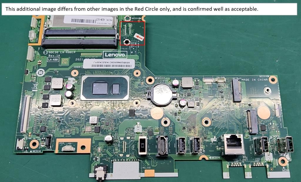Lenovo IdeaCentre 3 27ITL6 3 24ITL6 3 22ITL6 Motherboard Mainboard 5B21D17014
