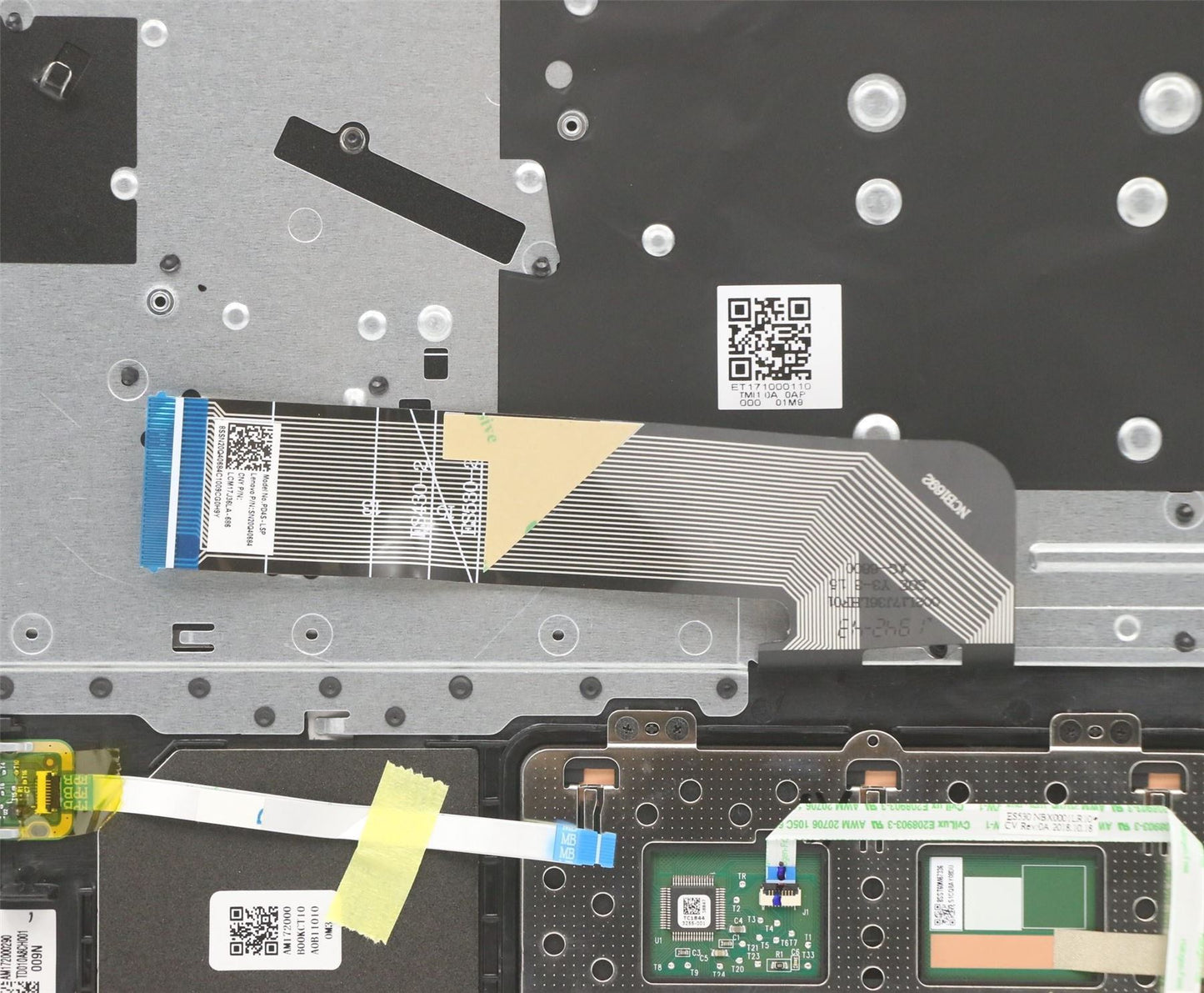 Lenovo UpperCase L 81EV W/KB PG FP NBL LA 5CB0R12430