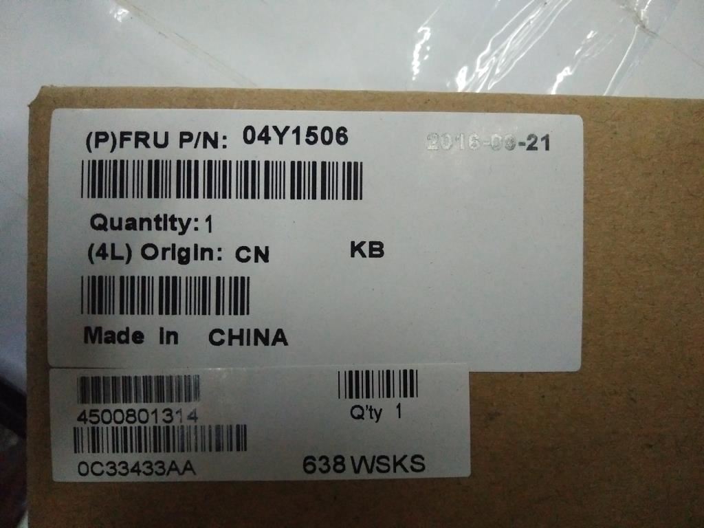 Lenovo FRU Booklet KBD- SVK Slovak Keyboard 04Y1506