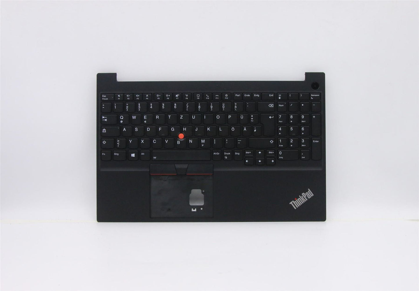 Lenovo ThinkPad E15 Gen 2 Palmrest Cover Keyboard German Black 5M10W64591