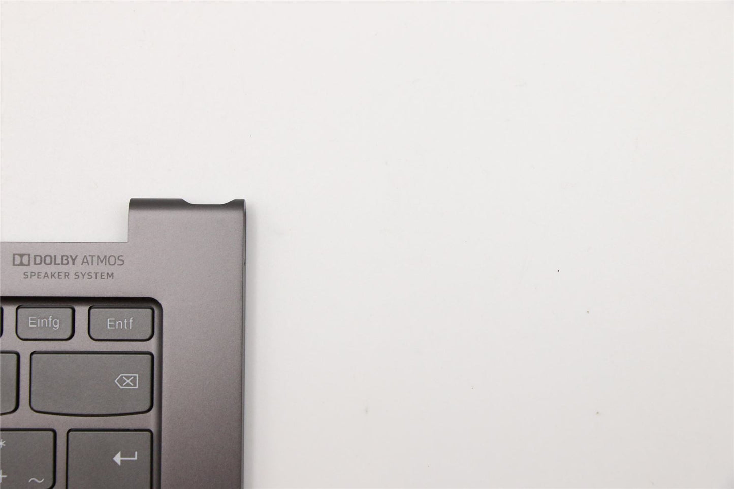 Lenovo Yoga C940-14IIL Keyboard Palmrest Top Cover German Grey 5CB0U44226
