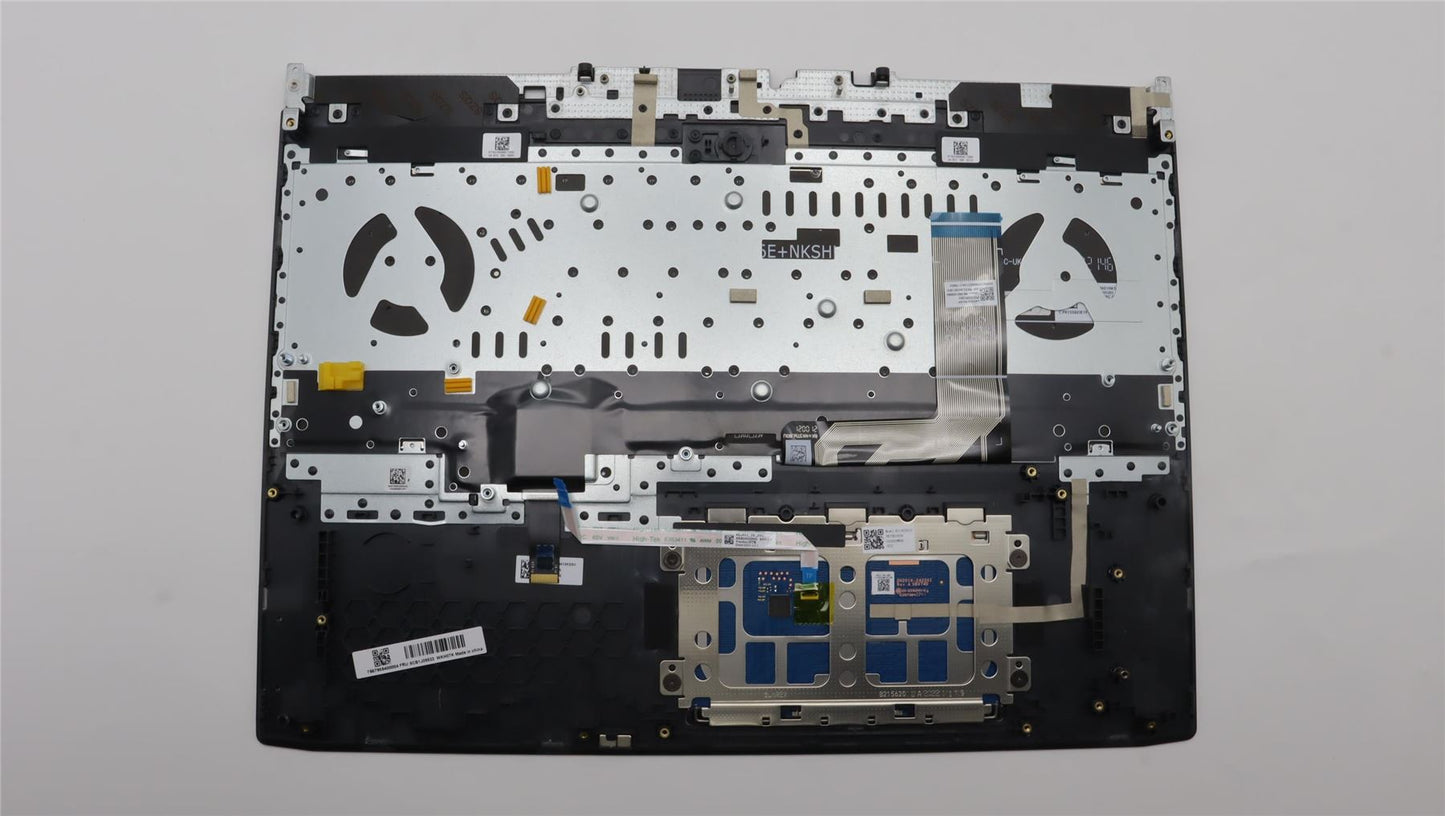 Lenovo IdeaPad 3 16IAH7 Palmrest Cover Touchpad Keyboard German Black 5CB1J09532