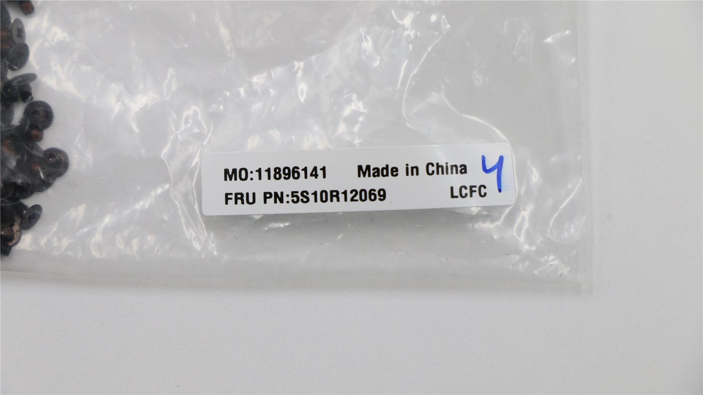 Lenovo 5S10R12069 SCREW Screw L 81EU 1.6D 2.5L K 3.5D 0.3T
