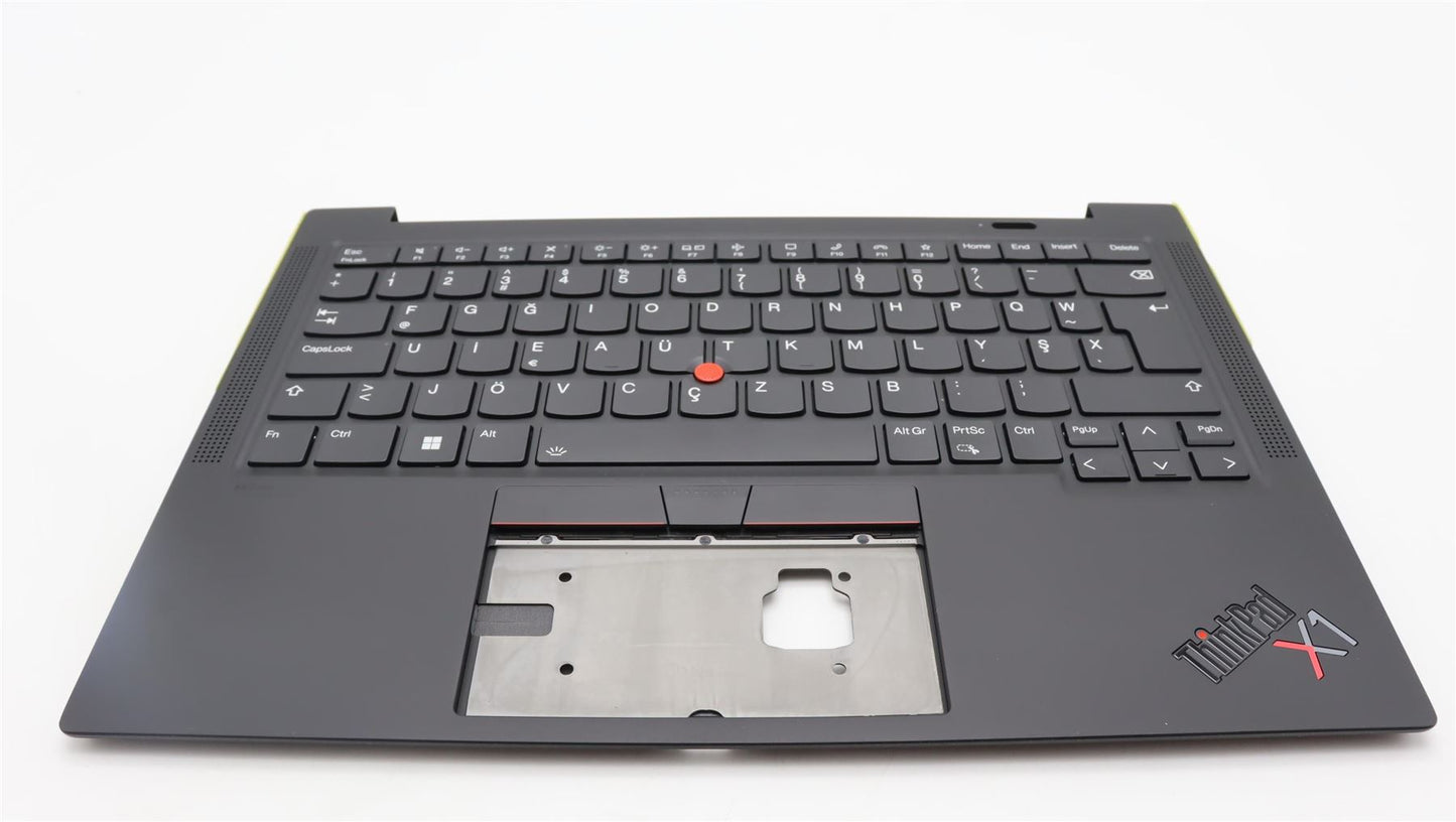 Lenovo ThinkPad X1 10th Gen Keyboard Palmrest Top Cover Turkish 5M11H44190
