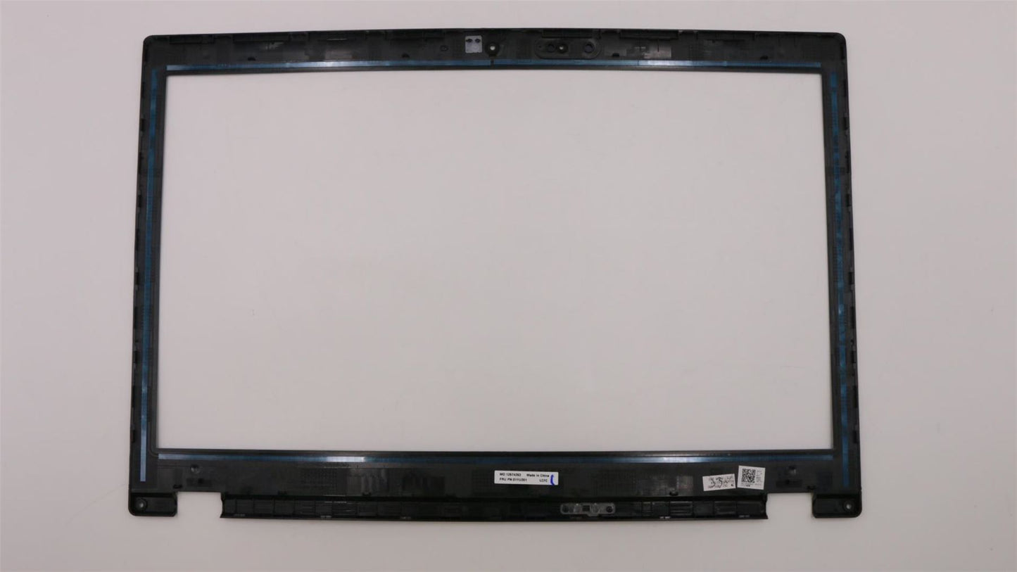 Lenovo ThinkPad P72 Bezel front trim frame Cover Black 01YU201