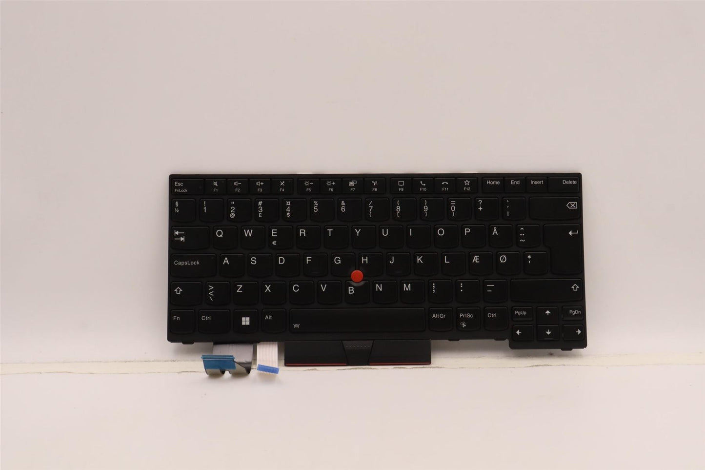 Lenovo ThinkPad T14 2 Keyboard Danish Black Backlit 5N20X68853