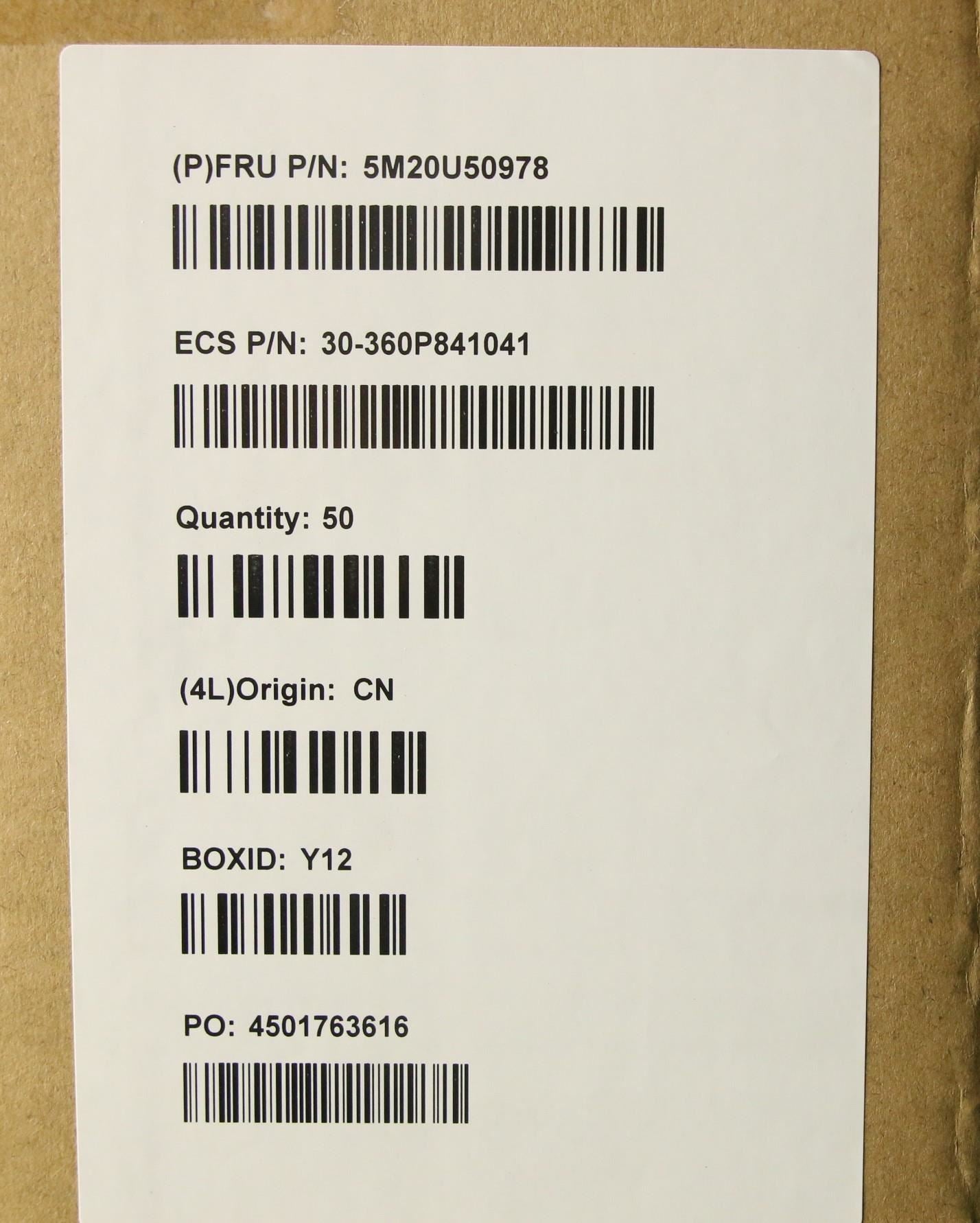 Lenovo MECHANICAL 3.5 HDD Grommet,TPE,T770,HY 5M20U50978