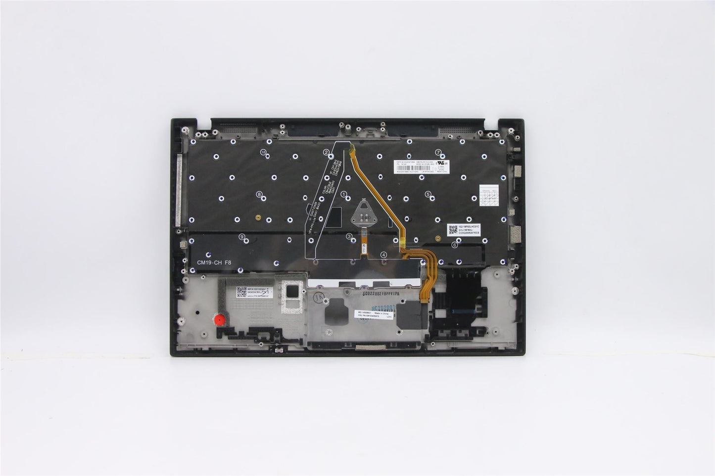 Lenovo Carbon X1 7th Keyboard Palmrest Top Cover German Black 5M10W85875