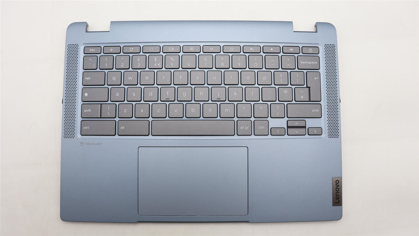 Lenovo Flex IP 5 14IAU7 Palmrest Cover Touchpad Keyboard UK Europe Blue 5CB1J35547
