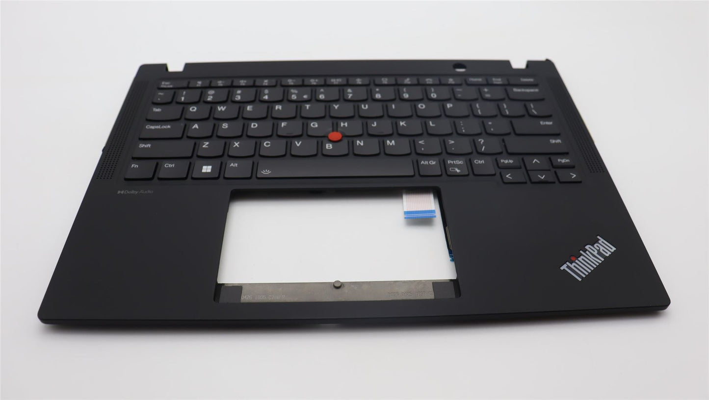 Lenovo ThinkPad X13 Gen 4 Palmrest Cover Keyboard US Europe Black 5M11H94384