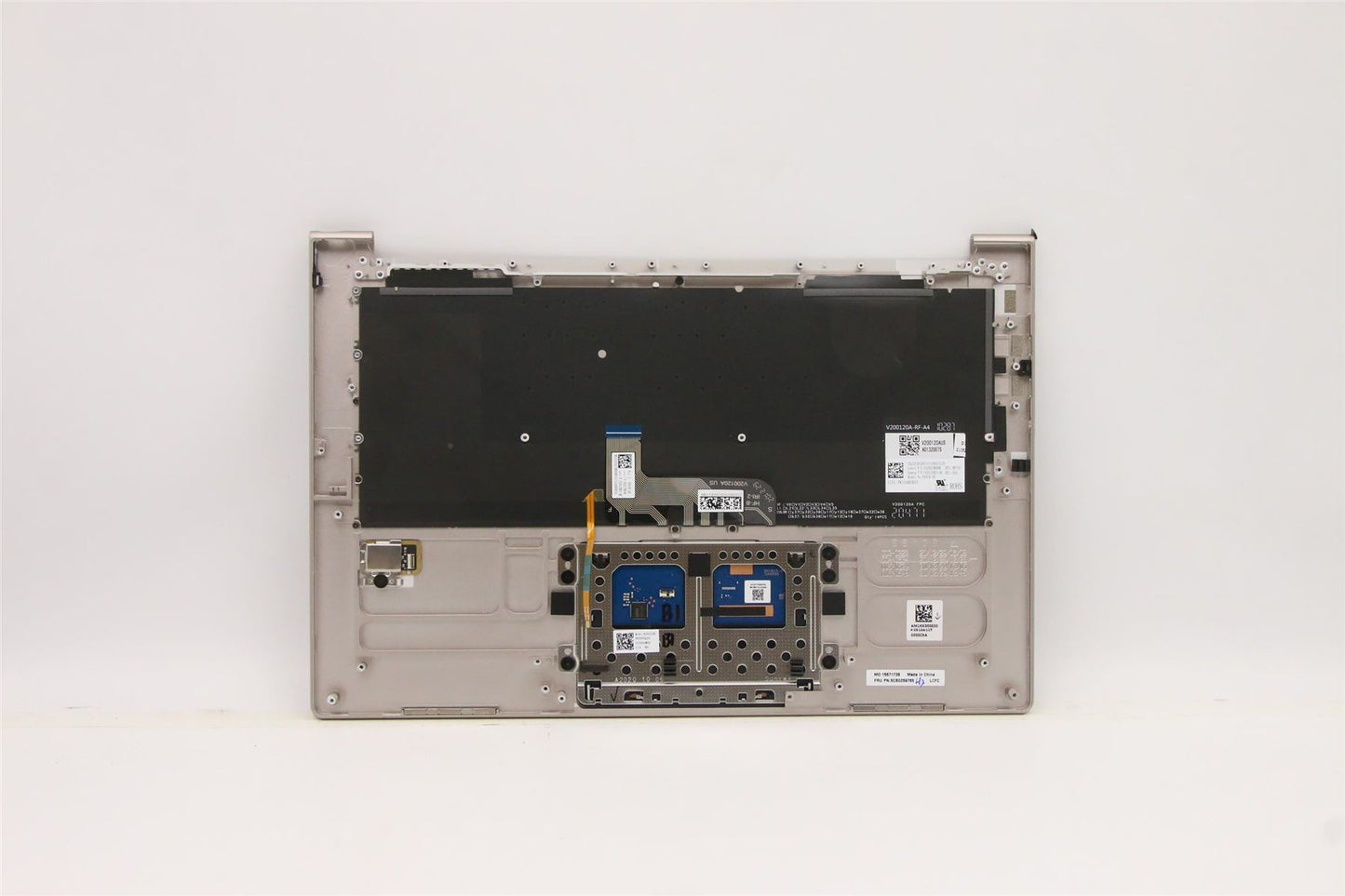Lenovo IdeaPad 9-14ITL5 Palmrest Touchpad Cover Keyboard Arabic Gold 5CB0Z69765