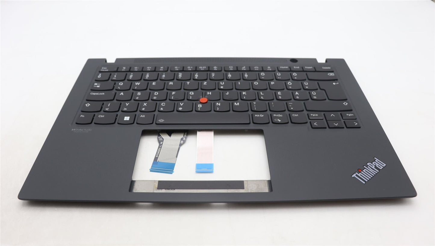 Lenovo ThinkPad T14s 2 Keyboard Palmrest Top Cover Hungarian Black 5M11A37617