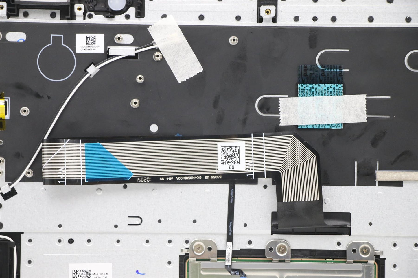 Lenovo 14W Keyboard Palmrest Top Cover Greek Grey 5CB0S95292