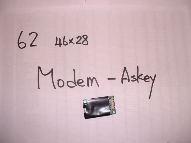 Lenovo CL00 MDC CARD 1456VQL19V(INT) Modem Board 59002101