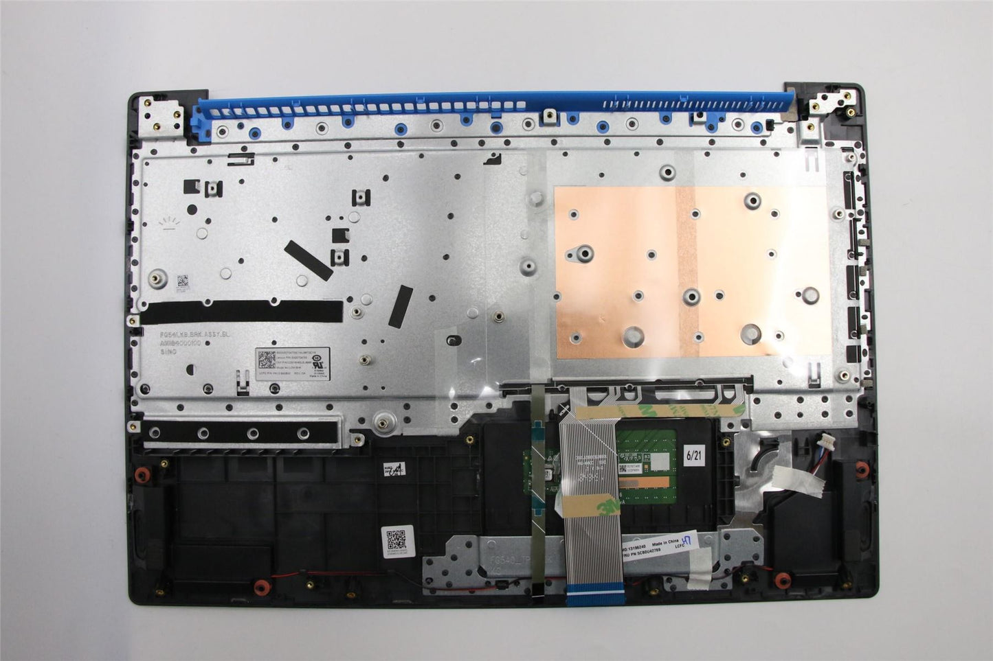 Lenovo IdeaPad L340 15IRH Palmrest Cover Touchpad Keyboard US Grey 5CB0U42769