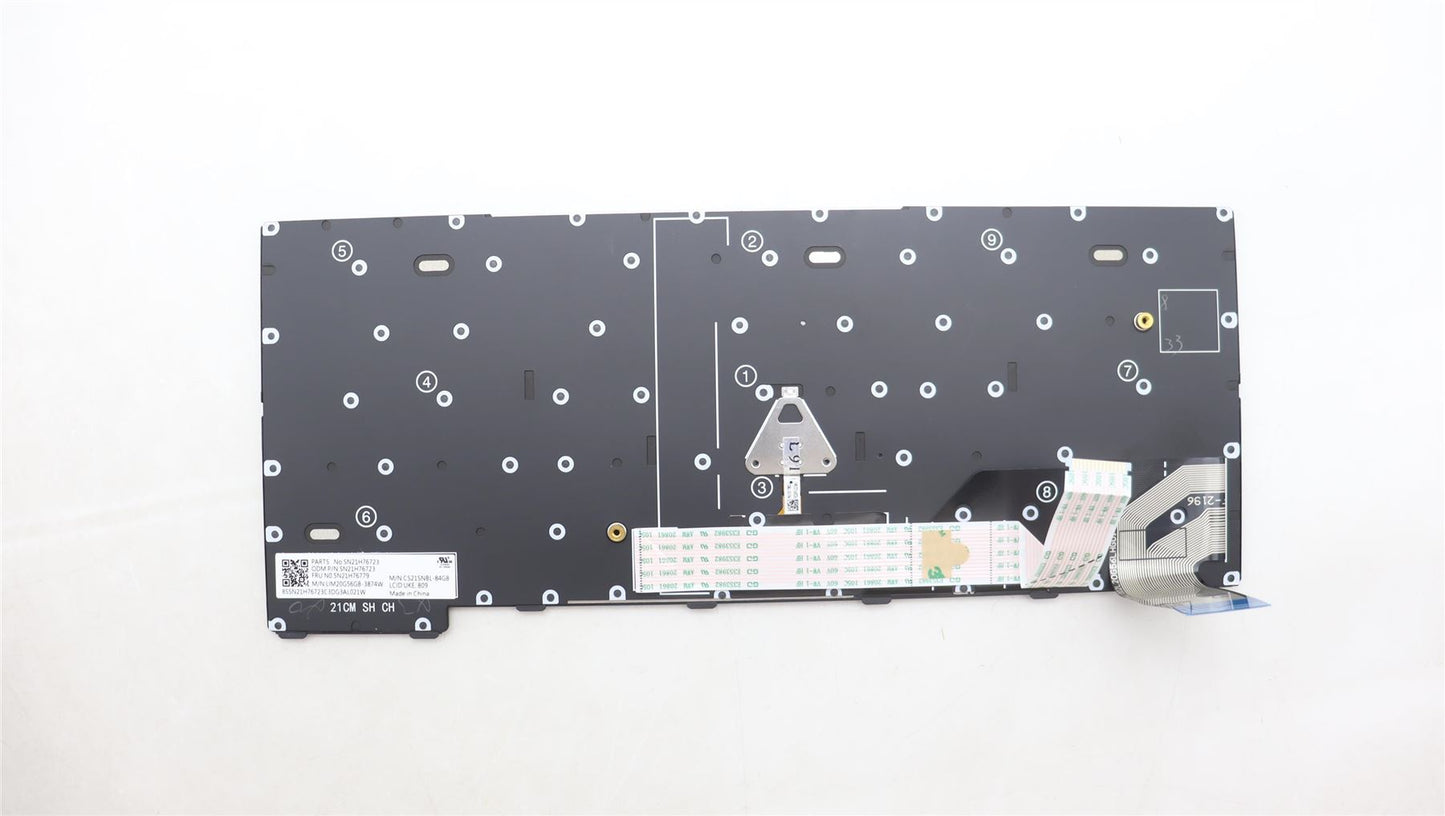 Lenovo Yoga L13 4 L13 3 L13 4 Keyboard US Europe Black 5N21H77149