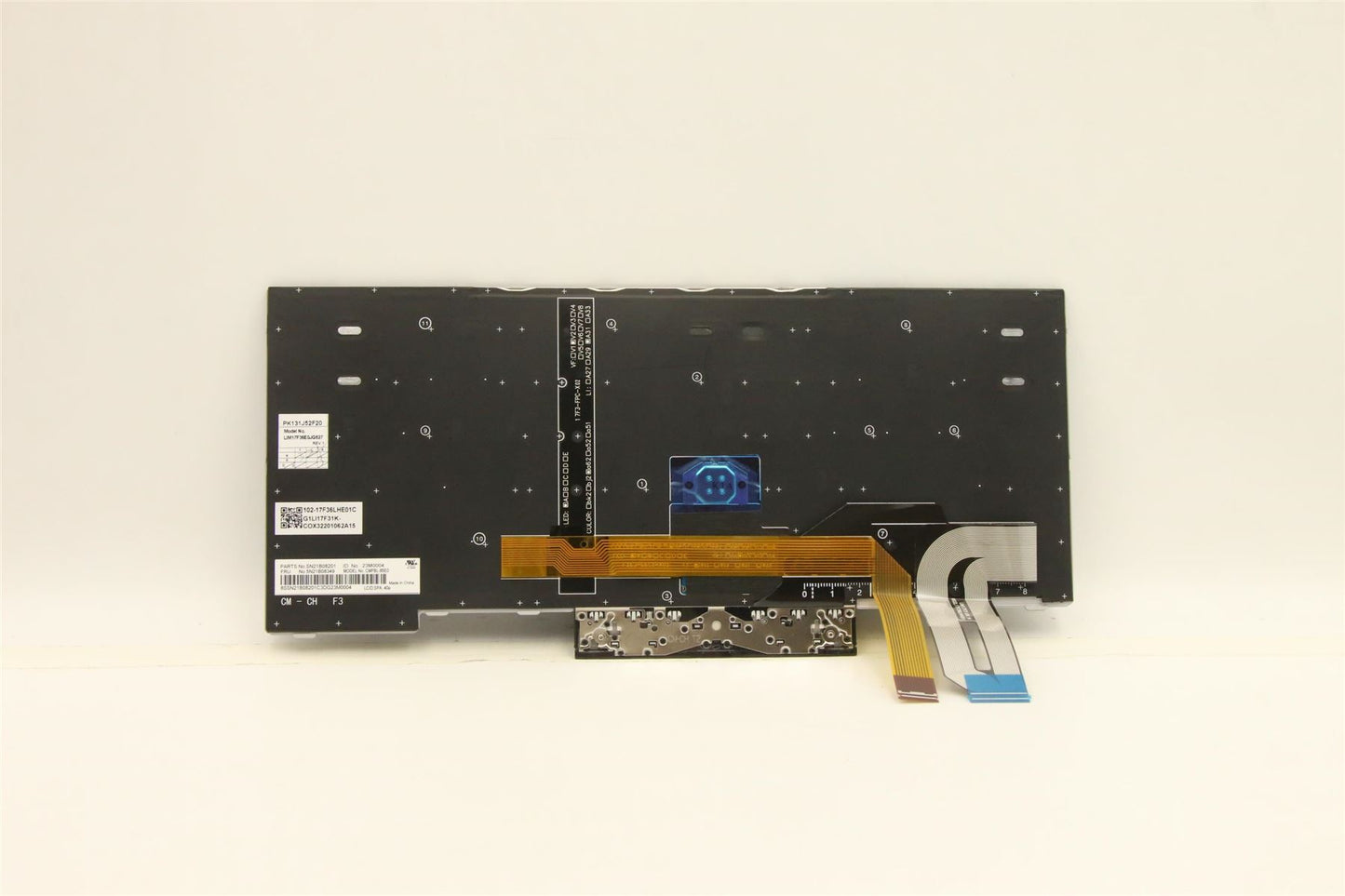 Lenovo ThinkPad T14 Gen 2 P14s Gen 2 Keyboard Spanish Black Backlit 5N21B08386