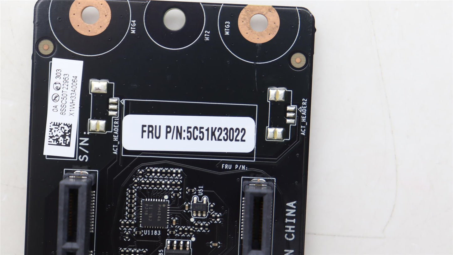 Lenovo CARDPOP BCB for internal NVME drives 5C51K23022