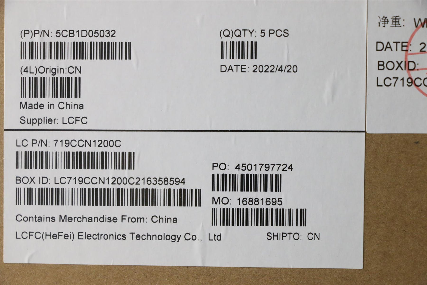 Lenovo 5 15ITH6H Palmrest Cover Touchpad Keyboard French Arabic 5CB1D05032